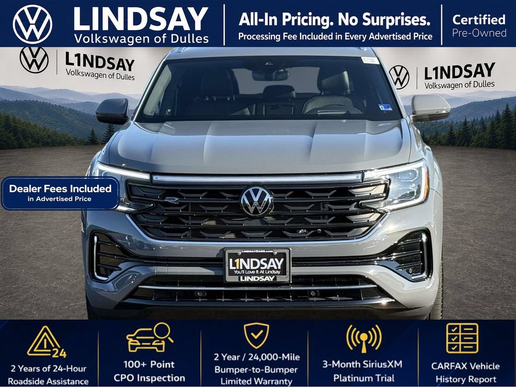 Certified 2024 Volkswagen Atlas Cross Sport SEL R-Line AWD/4WD image 3