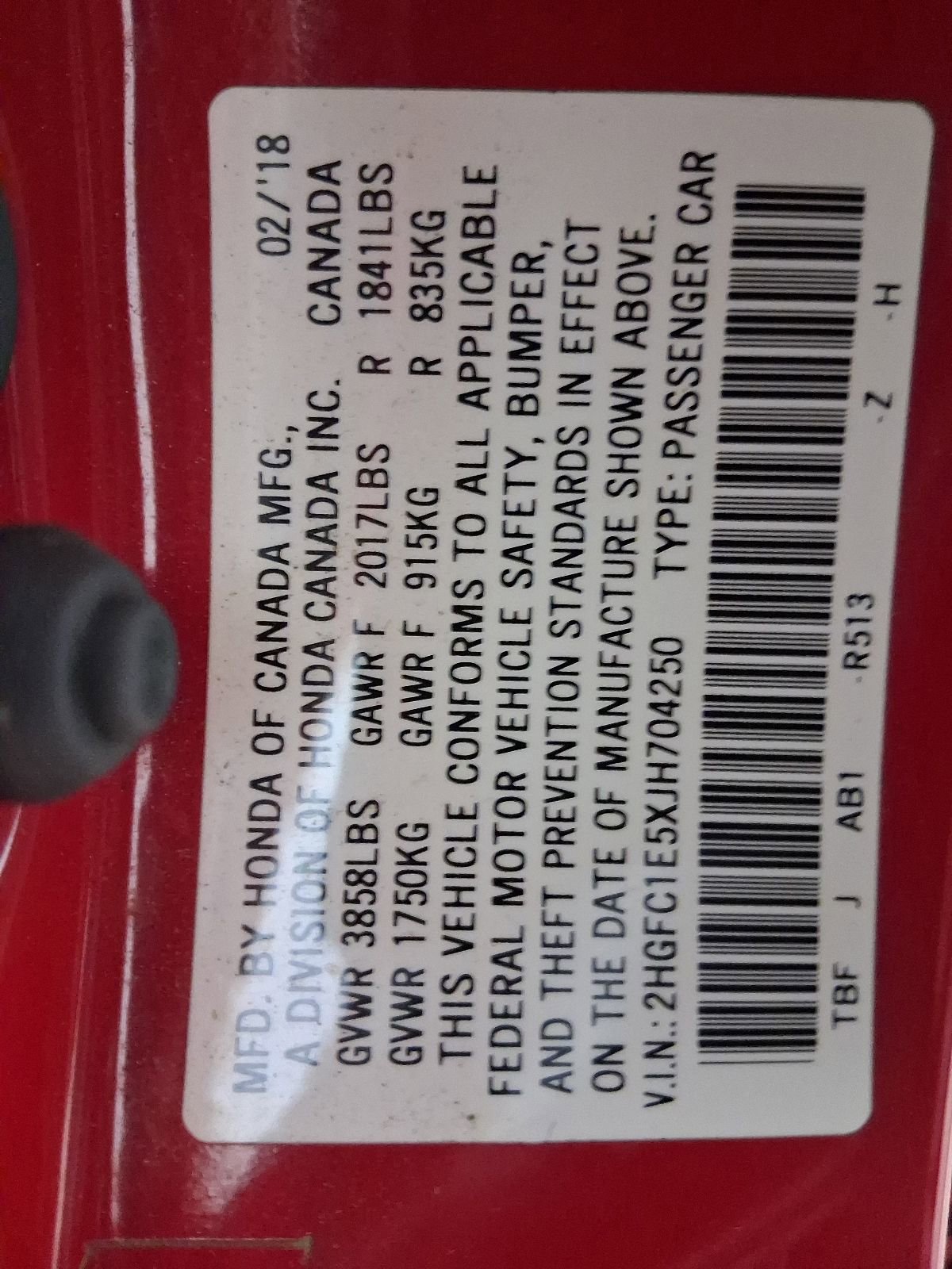 Used 2018 Honda Civic Si image 27