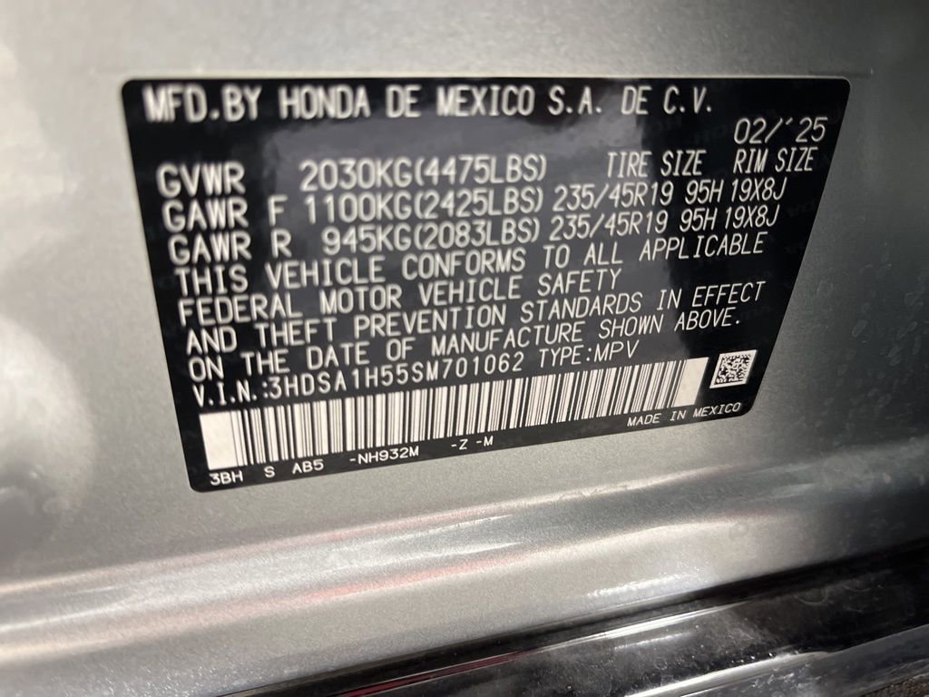 Certified 2025 Acura ADX A-Spec FWD image 37
