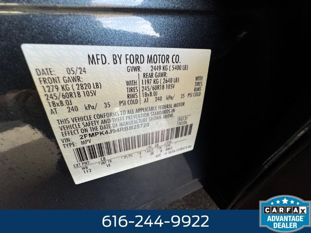 Used 2024 Ford Edge SEL w/ Convenience Package AWD/4WD image 27