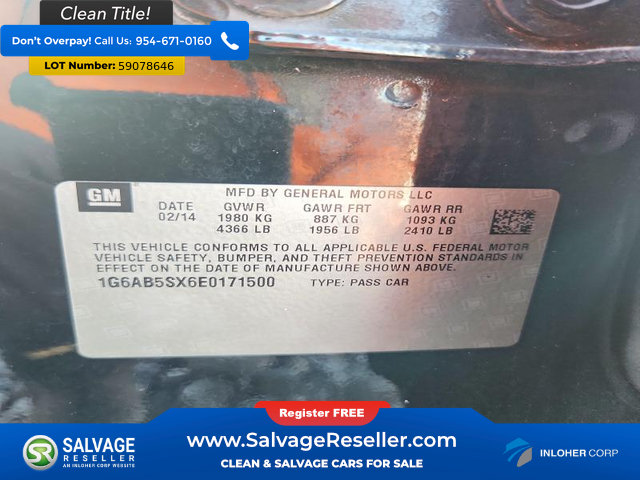Used 2014 Cadillac ATS Luxury w/ Sun And Sound Package RWD image 16
