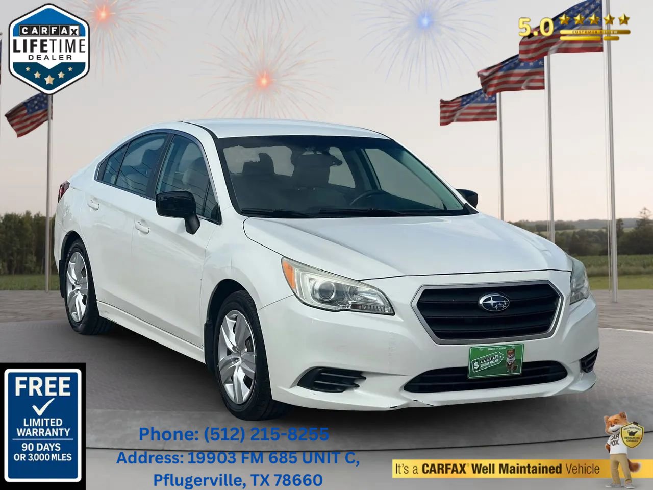 Used 2015 Subaru Legacy 2.5i w/ Popular Package #2