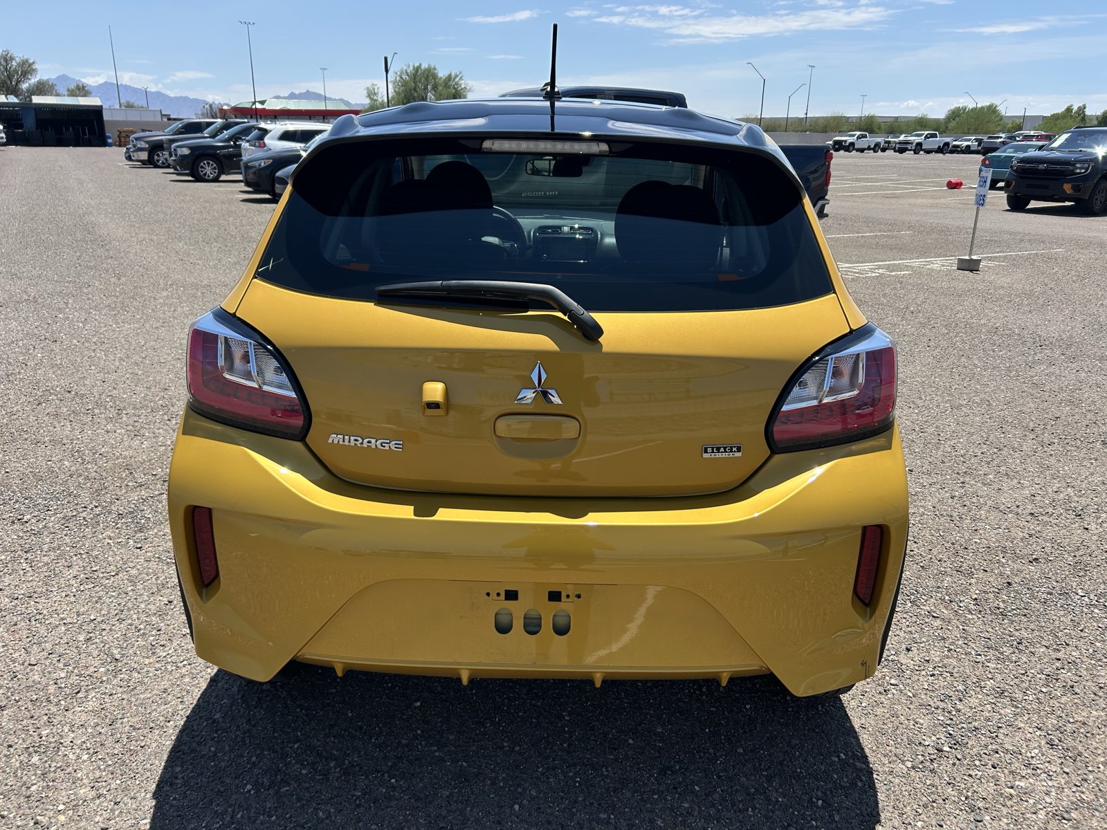 Used 2024 Mitsubishi Mirage Black Edition FWD image 4