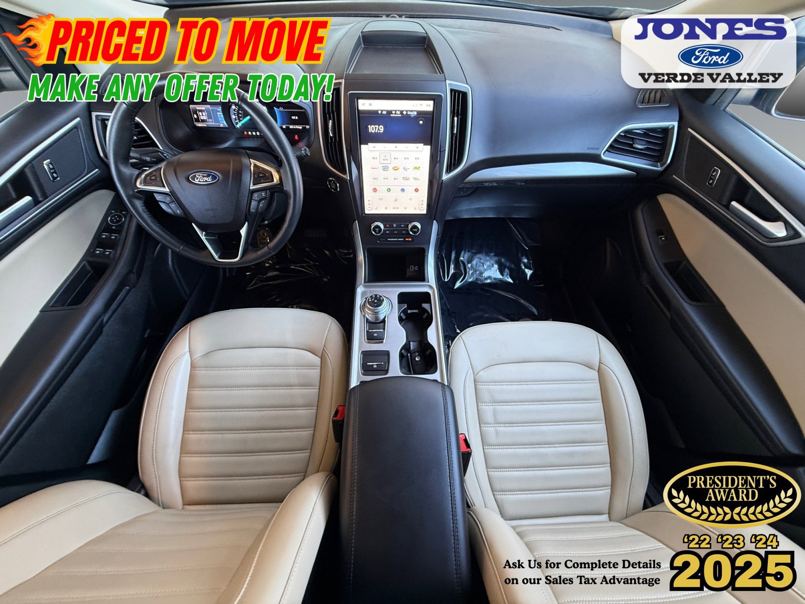 Certified 2023 Ford Edge SEL w/ Cargo Accessory Package AWD/4WD image 14