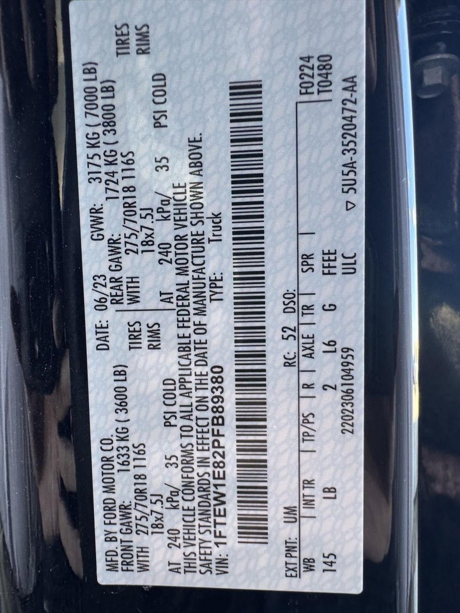 Used 2023 Ford F150 Tremor AWD/4WD image 34