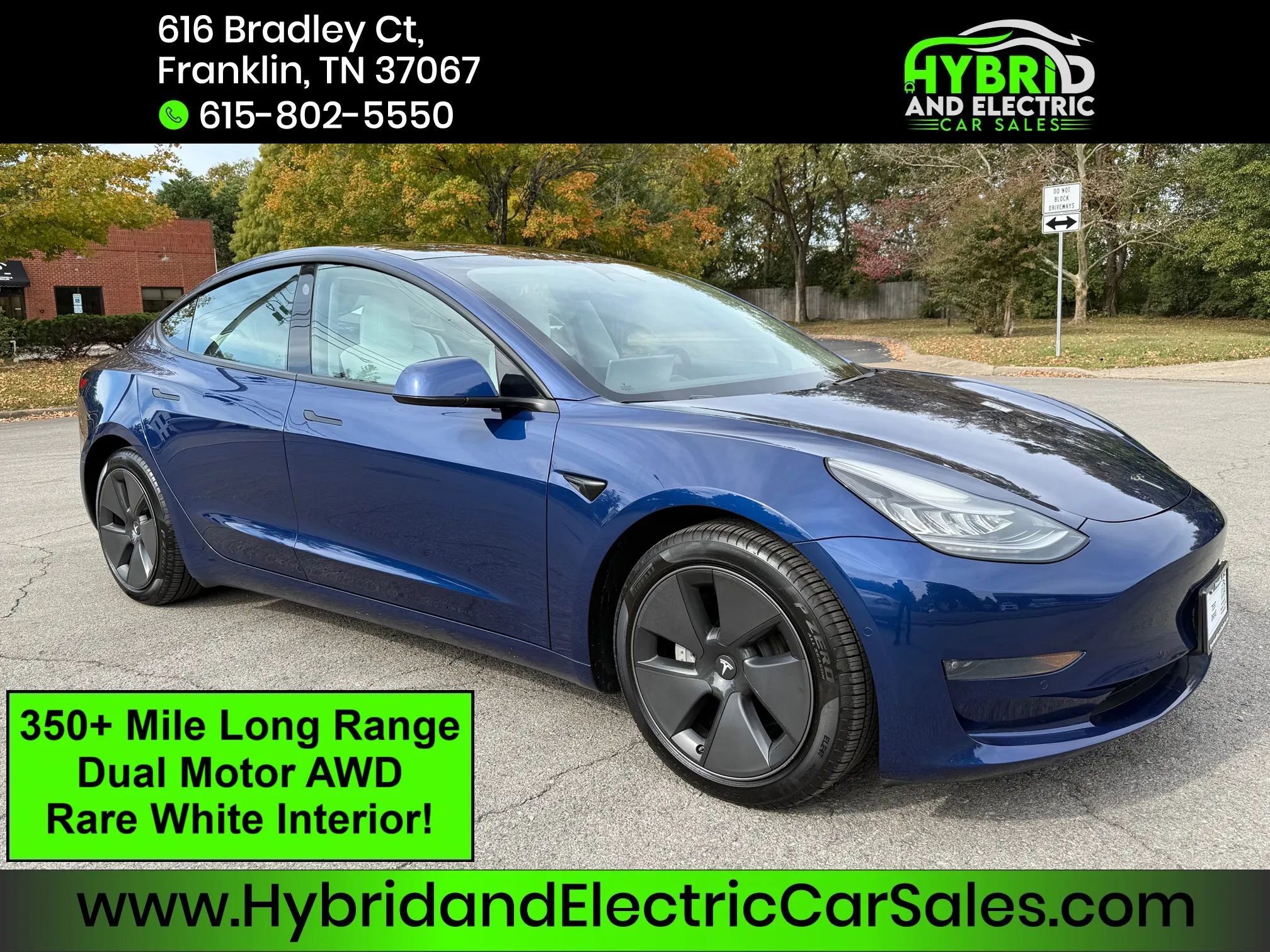 Used 2021 Tesla Model 3 Long Range