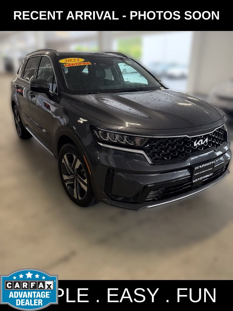 Certified 2022 Kia Sorento EX w/ Panoramic Sunroof Package AWD/4WD image 1