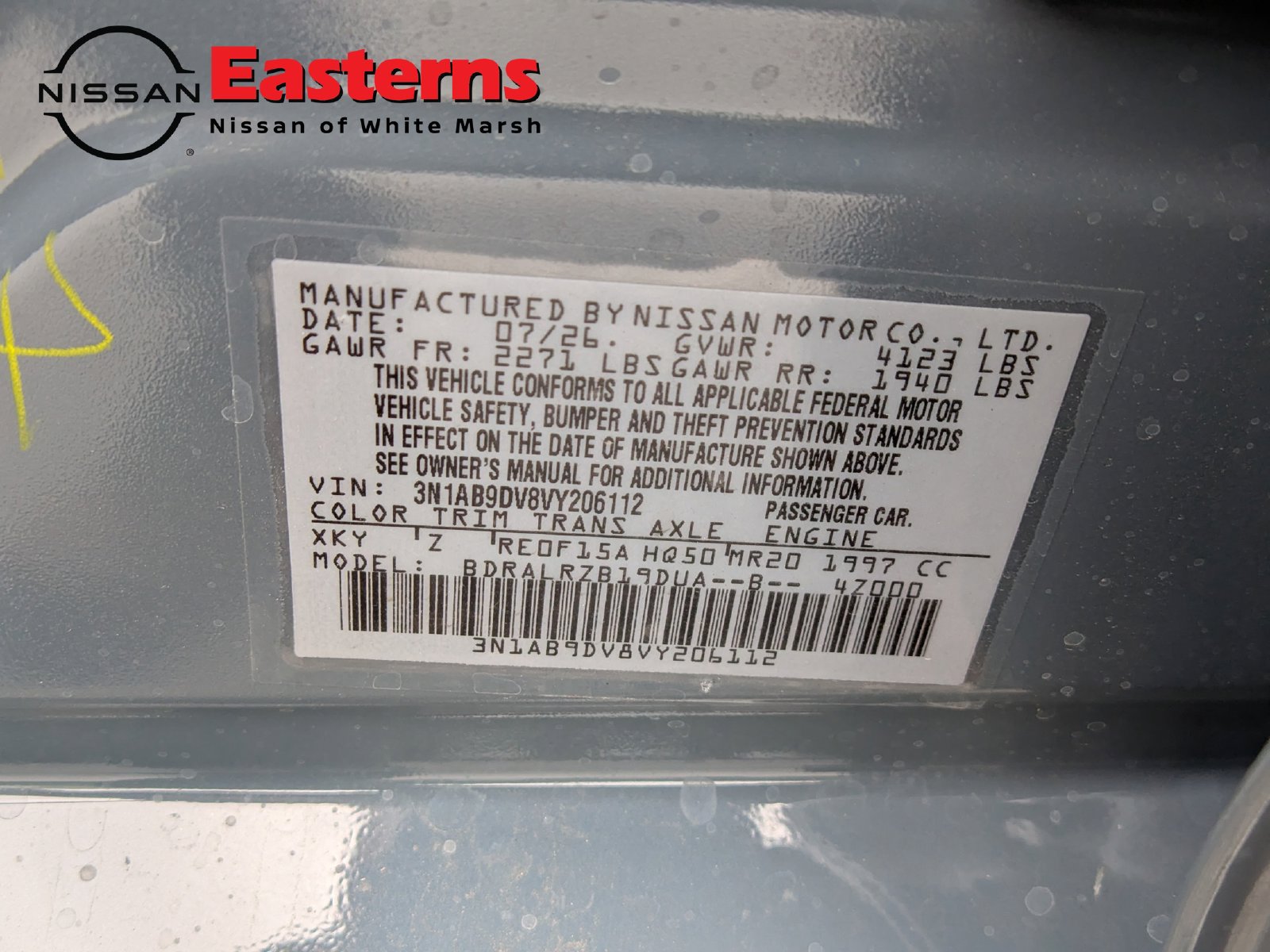 New 2027 Nissan Sentra SR w/ Floor Mat Package FWD image 28