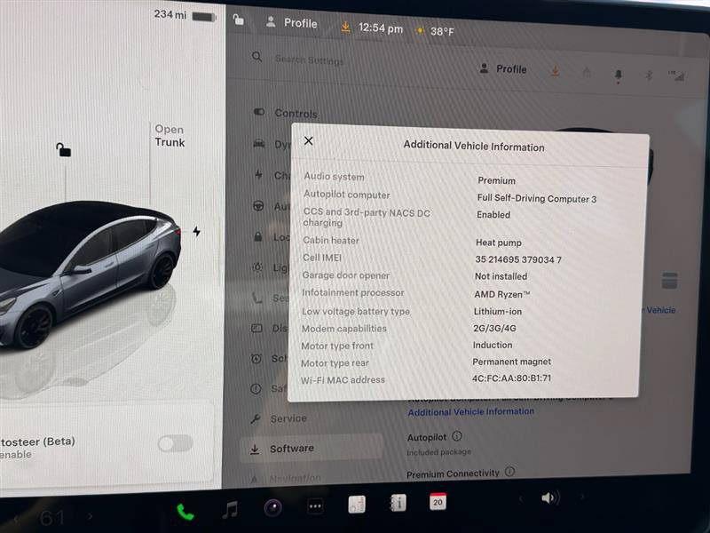 Used 2023 Tesla Model 3 Performance AWD/4WD image 16
