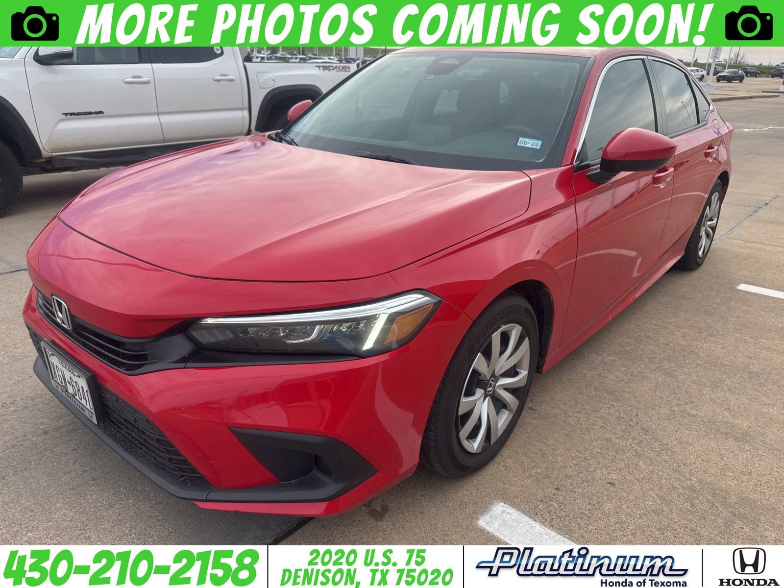 Used 2024 Honda Civic LX image 1