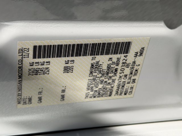 Certified 2023 Nissan Maxima SR w/ Sport Mat Group FWD image 30