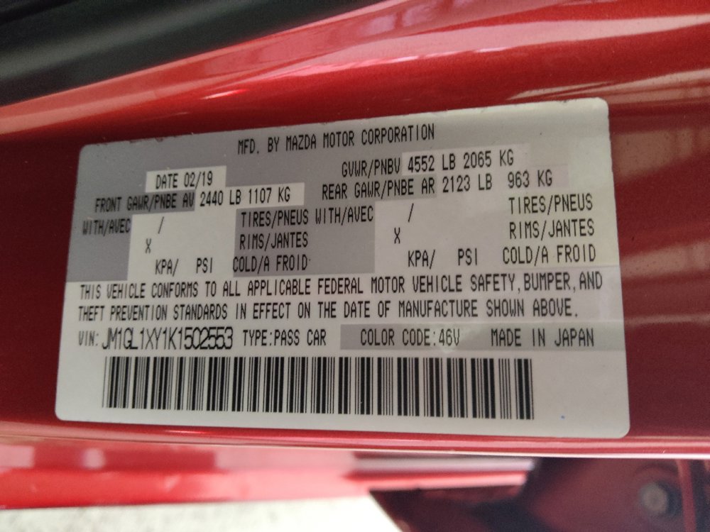 Used 2019 MAZDA MAZDA6 Signature FWD image 33