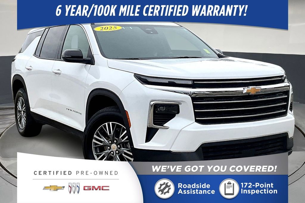 Used 2025 Chevrolet Traverse LT