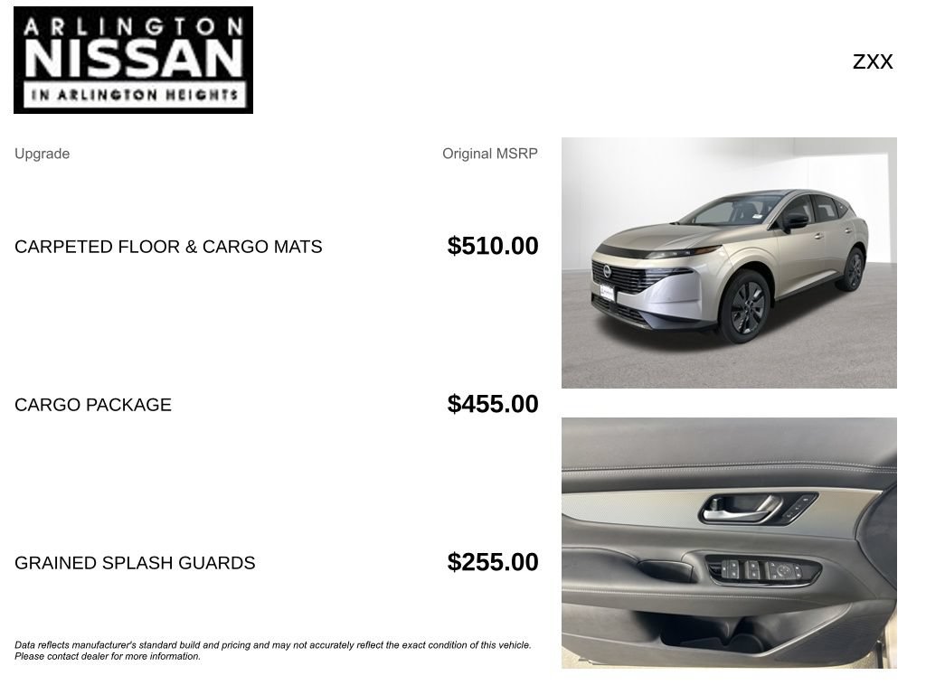 Used 2025 Nissan Murano SL w/ Cargo Package AWD/4WD image 4