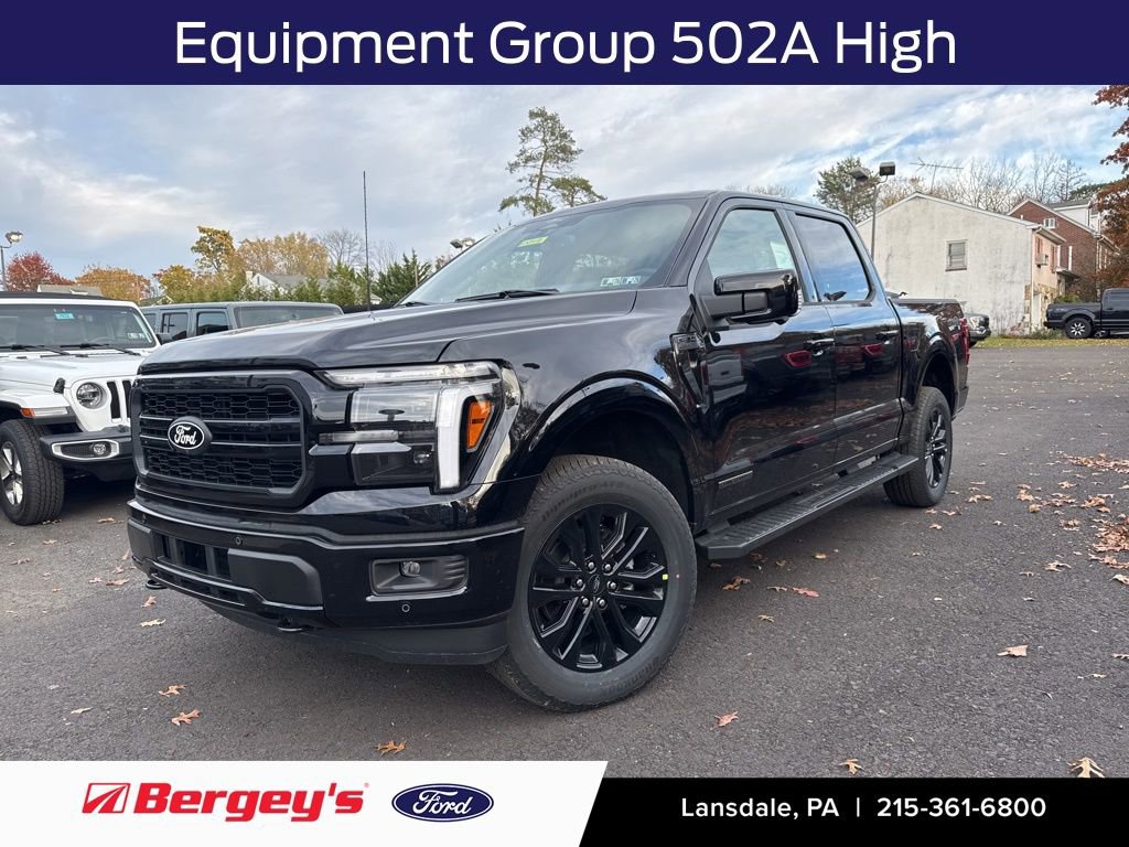 New 2025 Ford F150 Lariat w/ Equipment Group 502A High