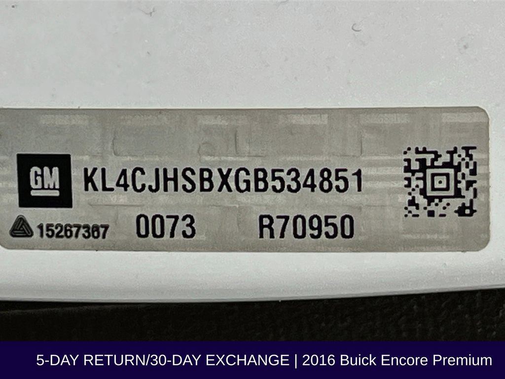 Used 2016 Buick Encore Premium AWD/4WD image 37