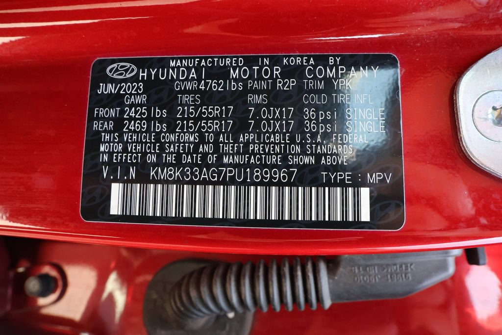 Certified 2023 Hyundai Kona SEL FWD image 43