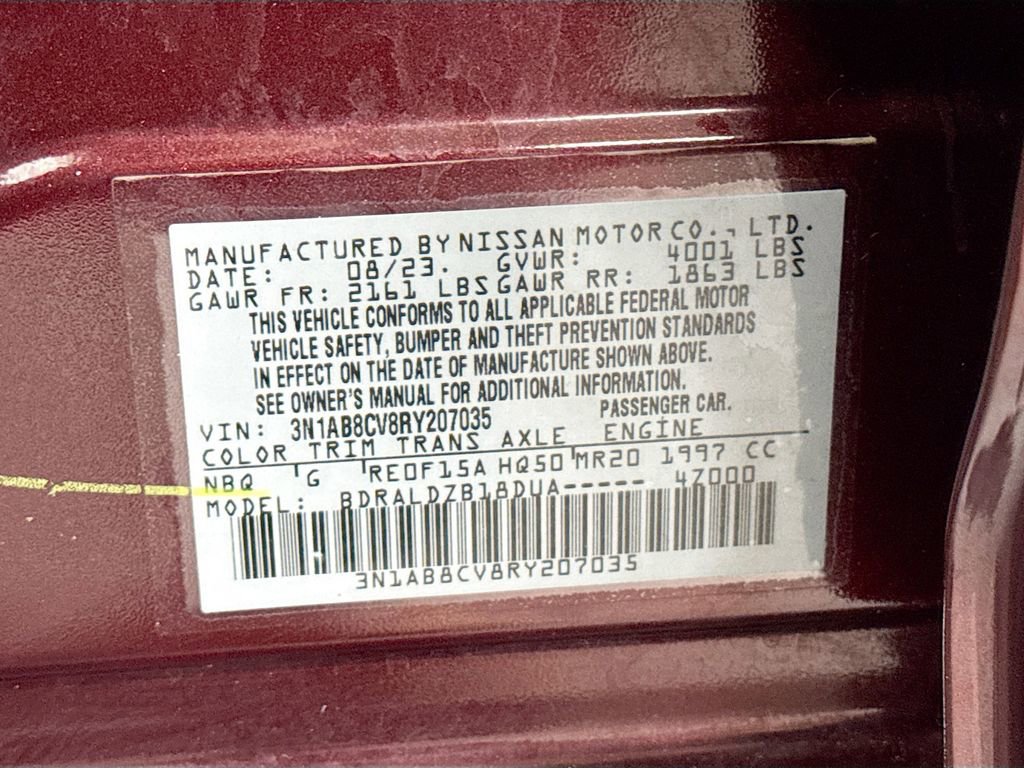 Used 2024 Nissan Sentra SV w/ Trunk Package image 33