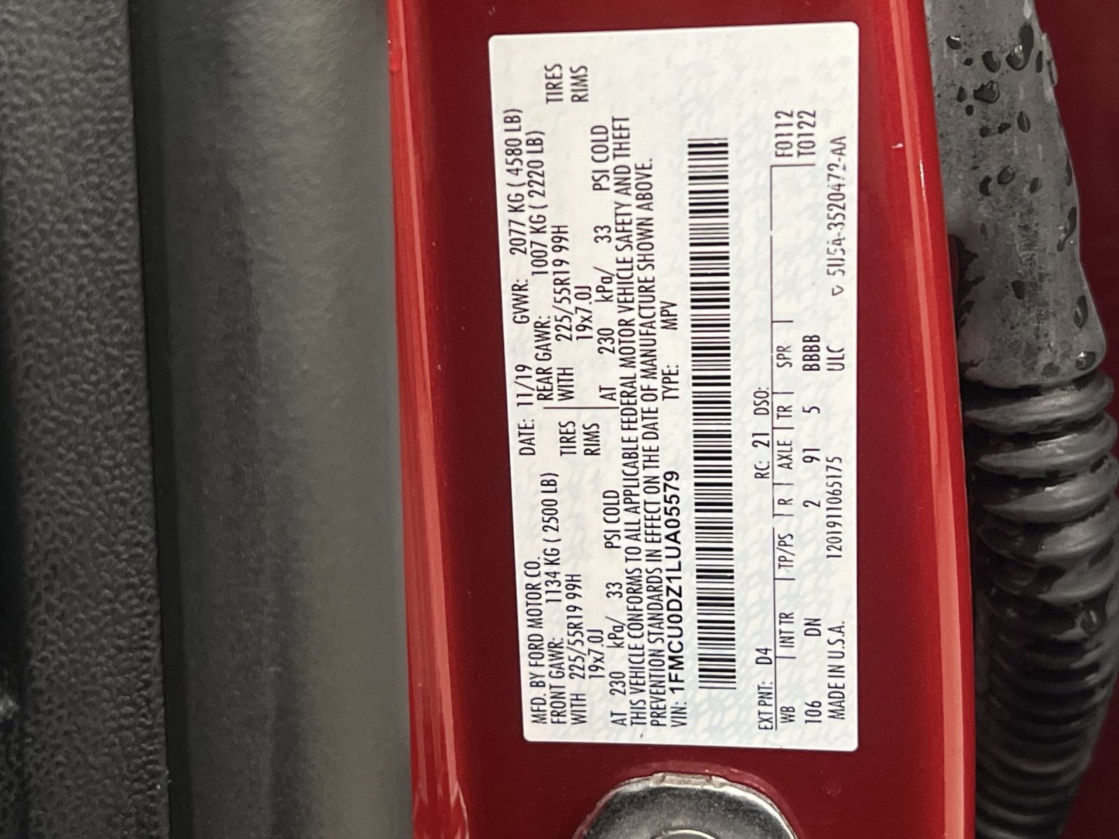 Used 2020 Ford Escape Titanium image 35