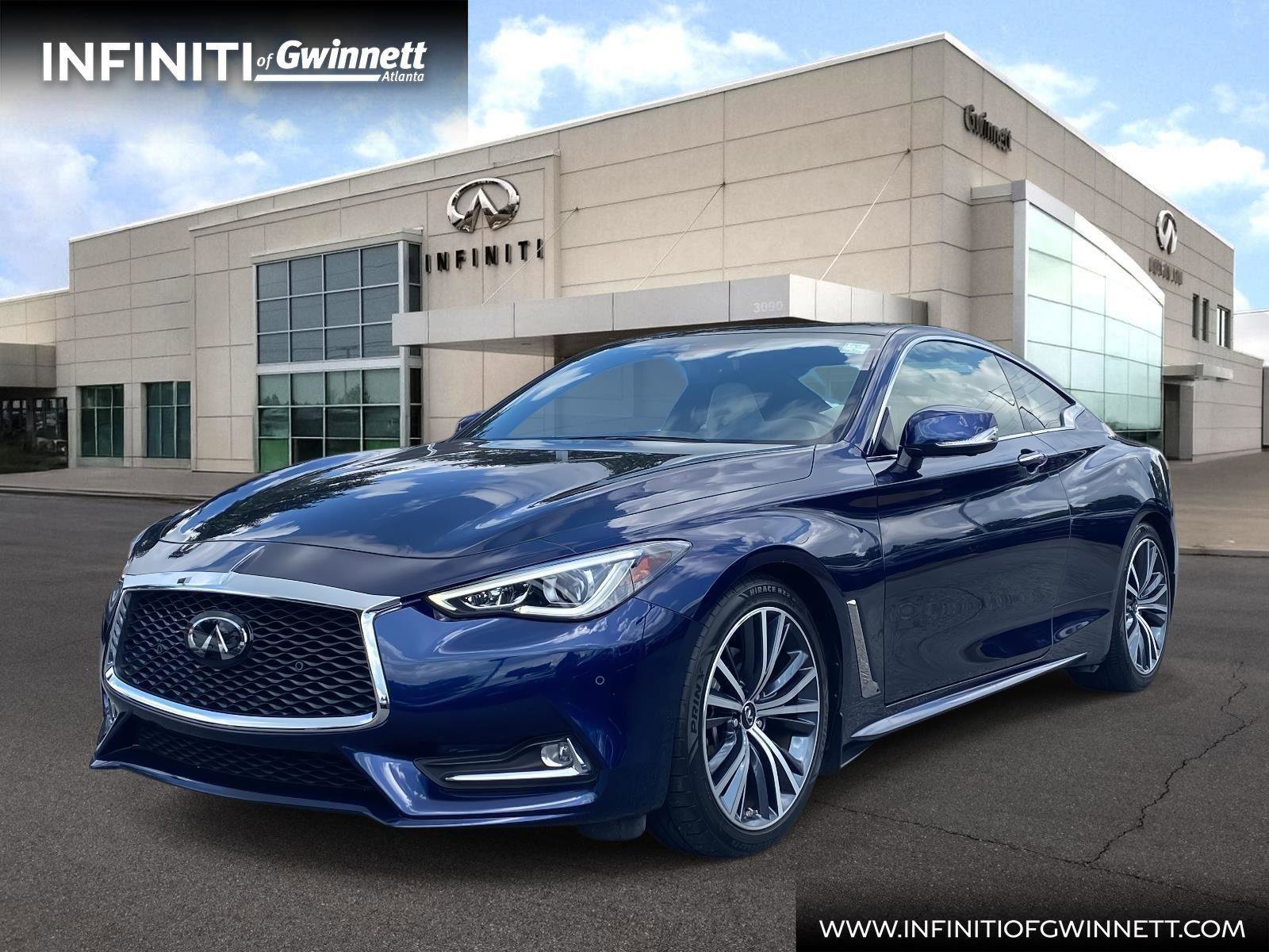 Used 2022 INFINITI Q60 3.0t Luxe w/ Essential Package image 1
