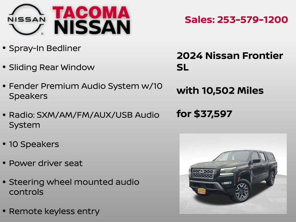 Used 2024 Nissan Frontier SL w/ Technology Package image 25