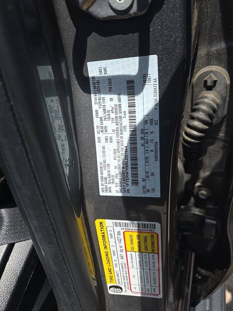 Used 2022 Ford Ranger Lariat w/ Equipment Group 501A High AWD/4WD image 19