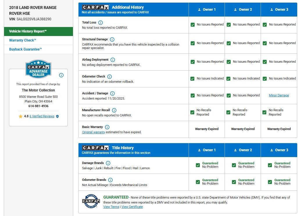 Used 2018 Land Rover Range Rover HSE image 15