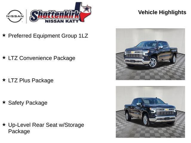 Used 2024 Chevrolet Silverado 1500 LTZ w/ Z71 Off-Road Package AWD/4WD image 6