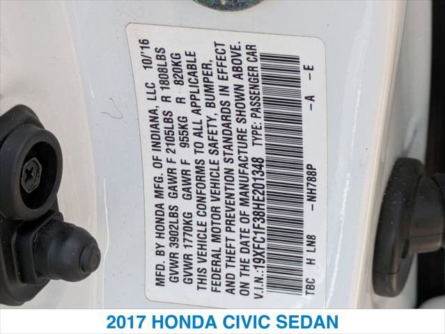 Used 2017 Honda Civic EX-T image 26