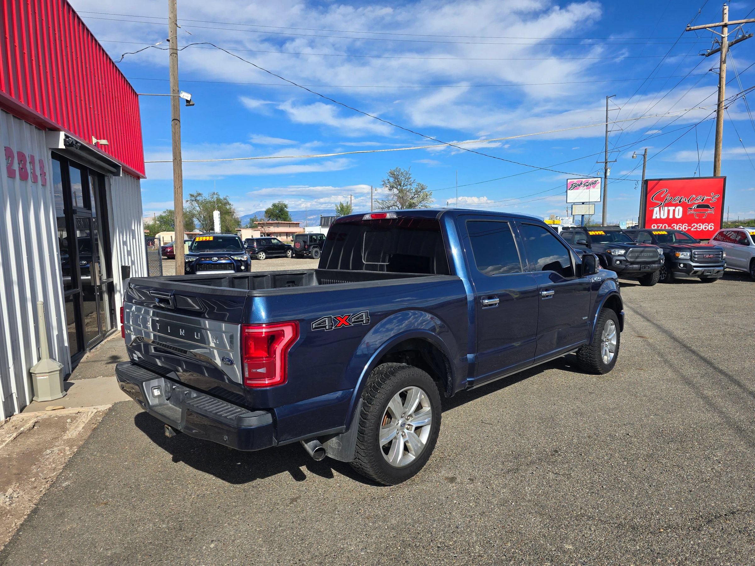 Used 2016 Ford F150 Platinum w/ Trailer Tow Package AWD/4WD image 2