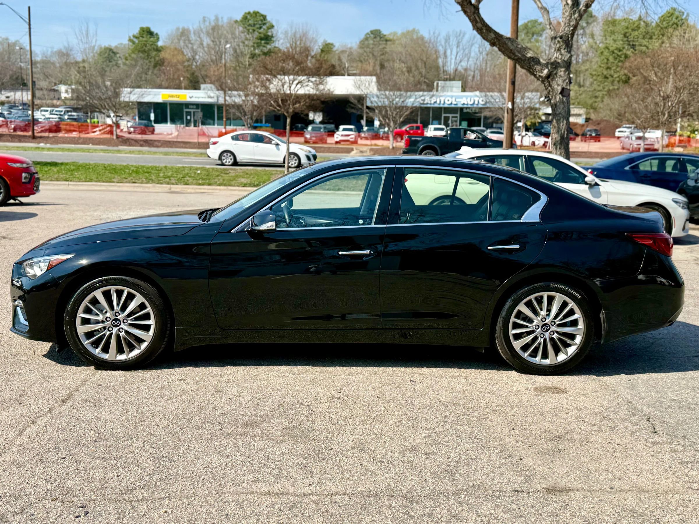 Used 2021 INFINITI Q50 Luxe w/ Cargo Package image 8