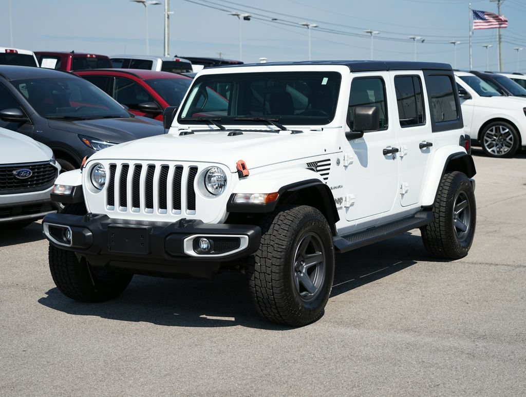Used 2021 Jeep Wrangler Unlimited Sahara AWD/4WD image 10