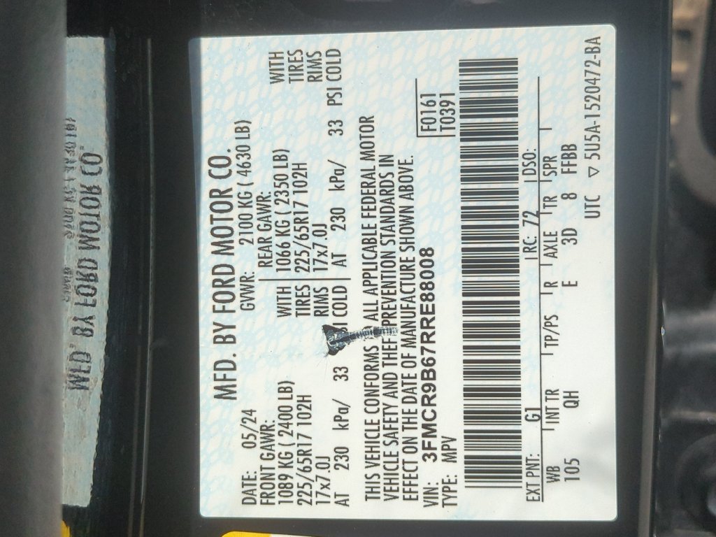 Used 2024 Ford Bronco Sport Big Bend AWD/4WD image 57