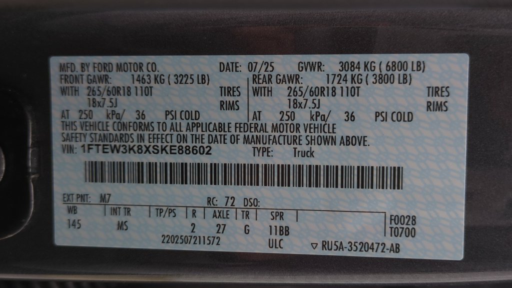 Used 2025 Ford F150 XLT w/ Equipment Group 301A Standard RWD image 23