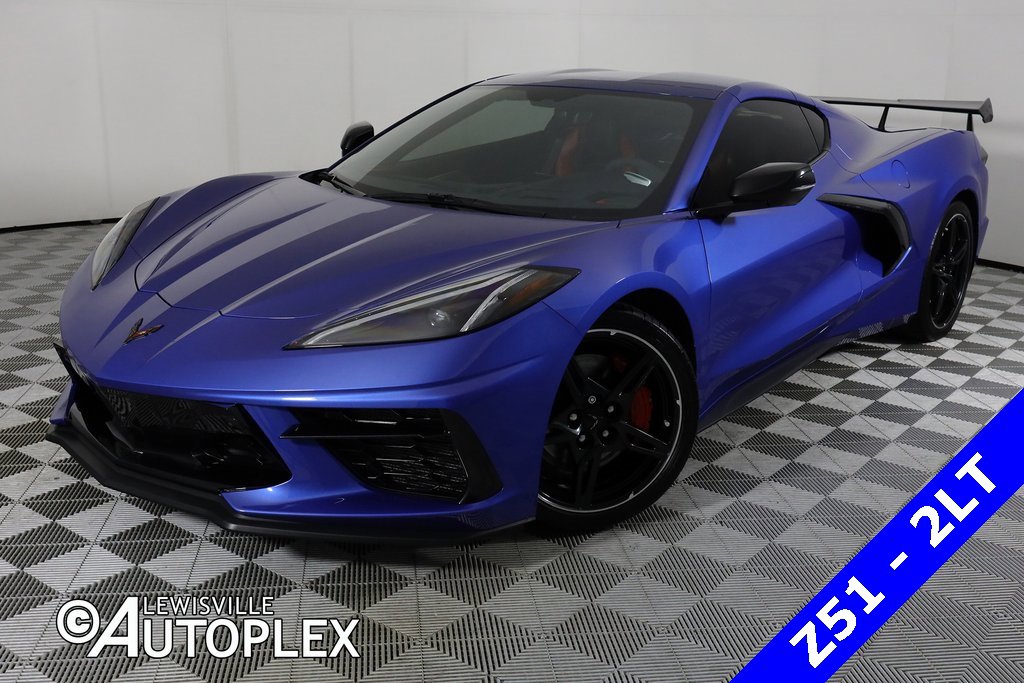 Used 2021 Chevrolet Corvette Stingray Preferred Cpe w/ Z51 Performance Package