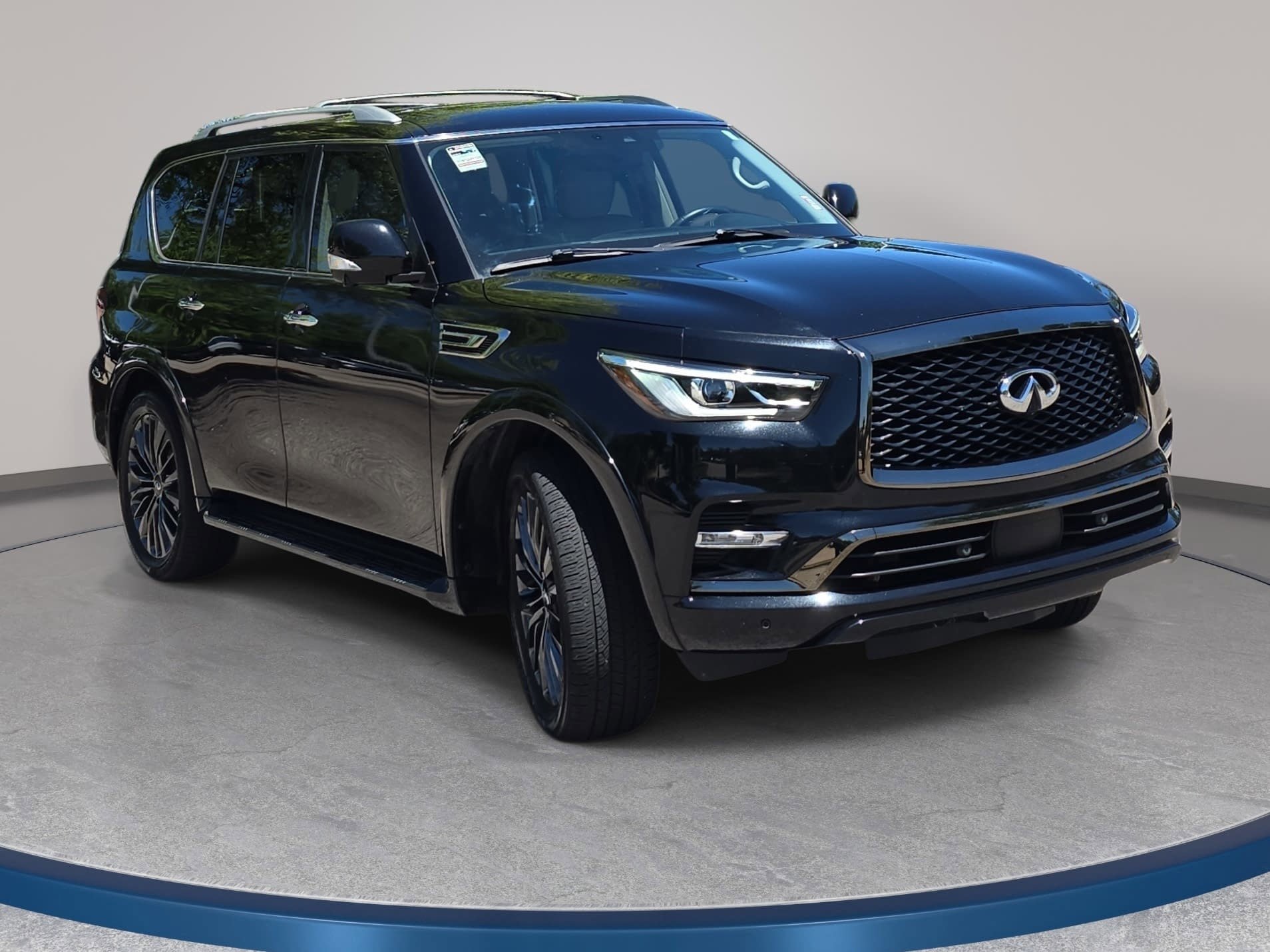 Used 2021 INFINITI QX80 Premium Select w/ Cargo Package AWD/4WD image 3