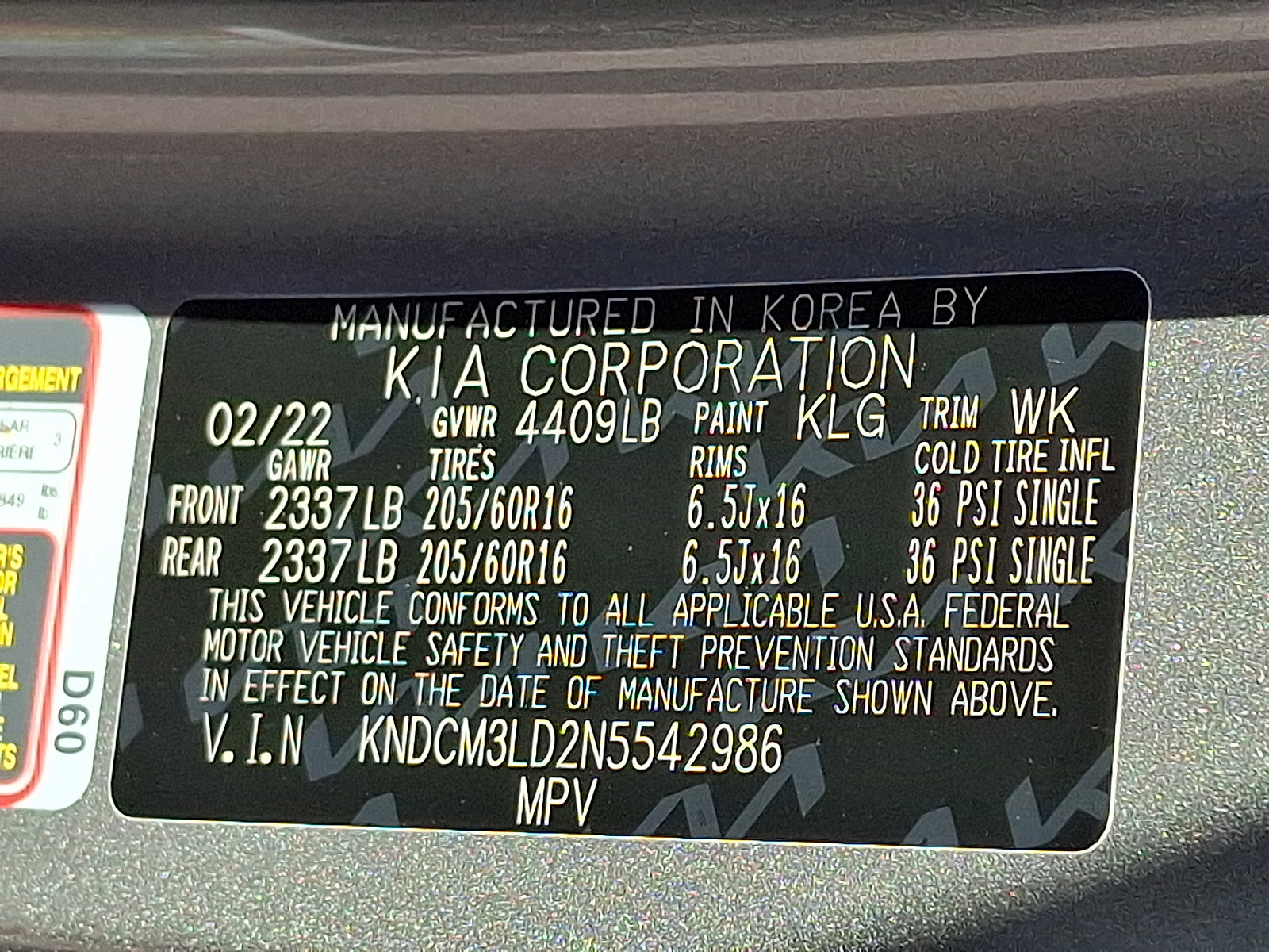 Certified 2022 Kia Niro LXS image 26