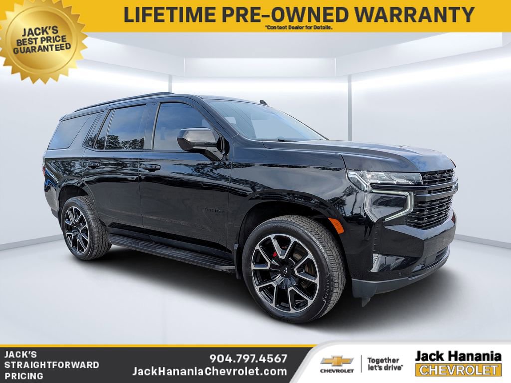 Used 2023 Chevrolet Tahoe RST w/ Max Trailering Package AWD/4WD image 1