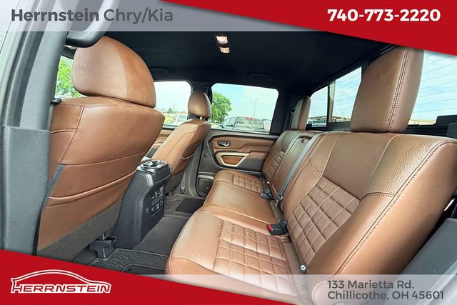 Used 2021 Nissan Titan Platinum Reserve w/ Off Road Protection Package AWD/4WD image 28