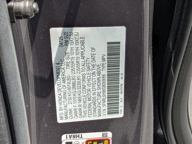 New 2025 Honda Odyssey Elite image 16