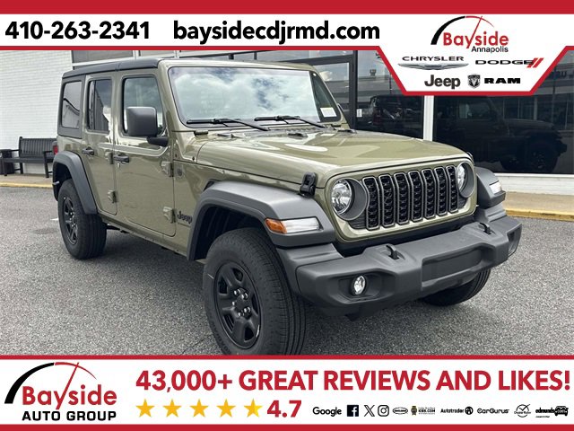New 2025 Jeep Wrangler Sport
