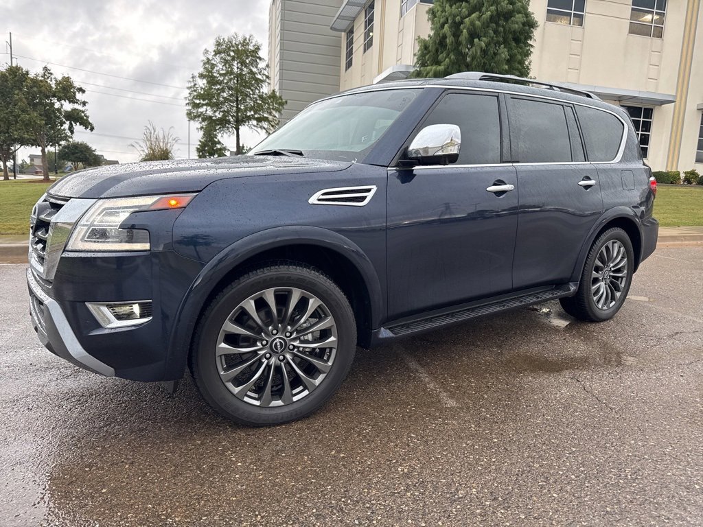 Used 2024 Nissan Armada Platinum w/ Captain's Chairs Package
