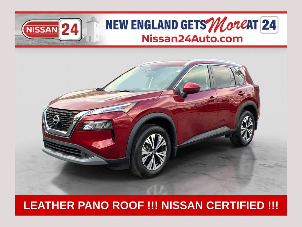 Certified 2022 Nissan Rogue SV w/ SV Premium Package AWD/4WD image 1