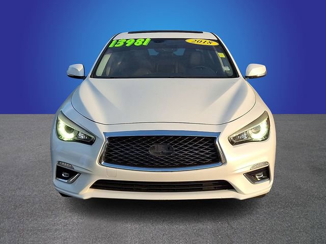 Used 2018 INFINITI Q50 Luxe w/ Essential Package (3.0T Luxe) image 2