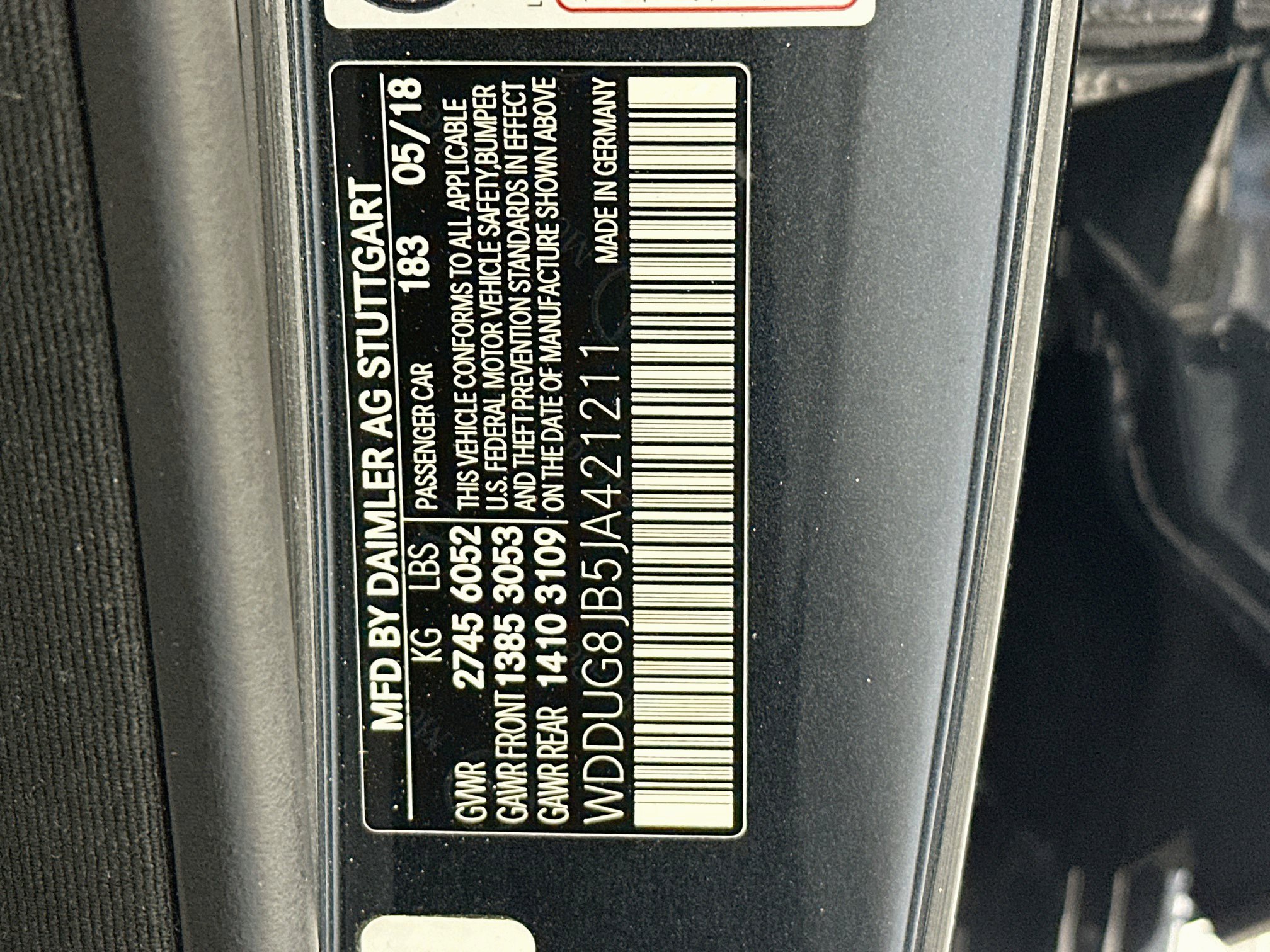 Used 2018 Mercedes-Benz S 63 AMG S 4MATIC Sedan image 12