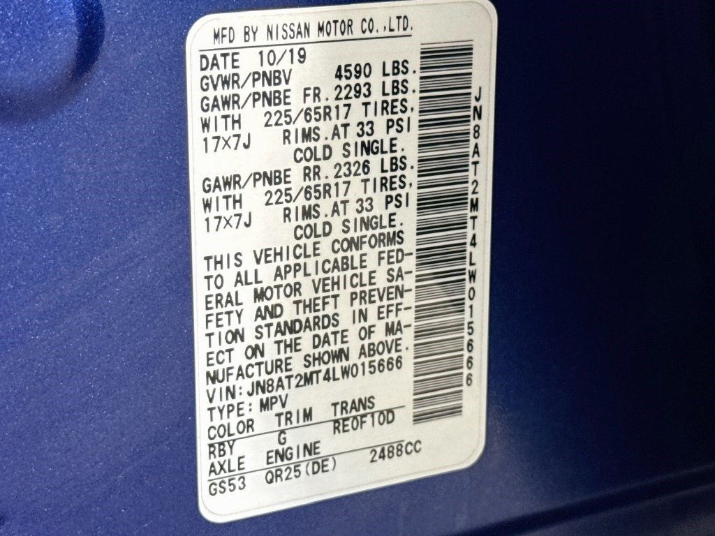 Used 2020 Nissan Rogue SV FWD image 39