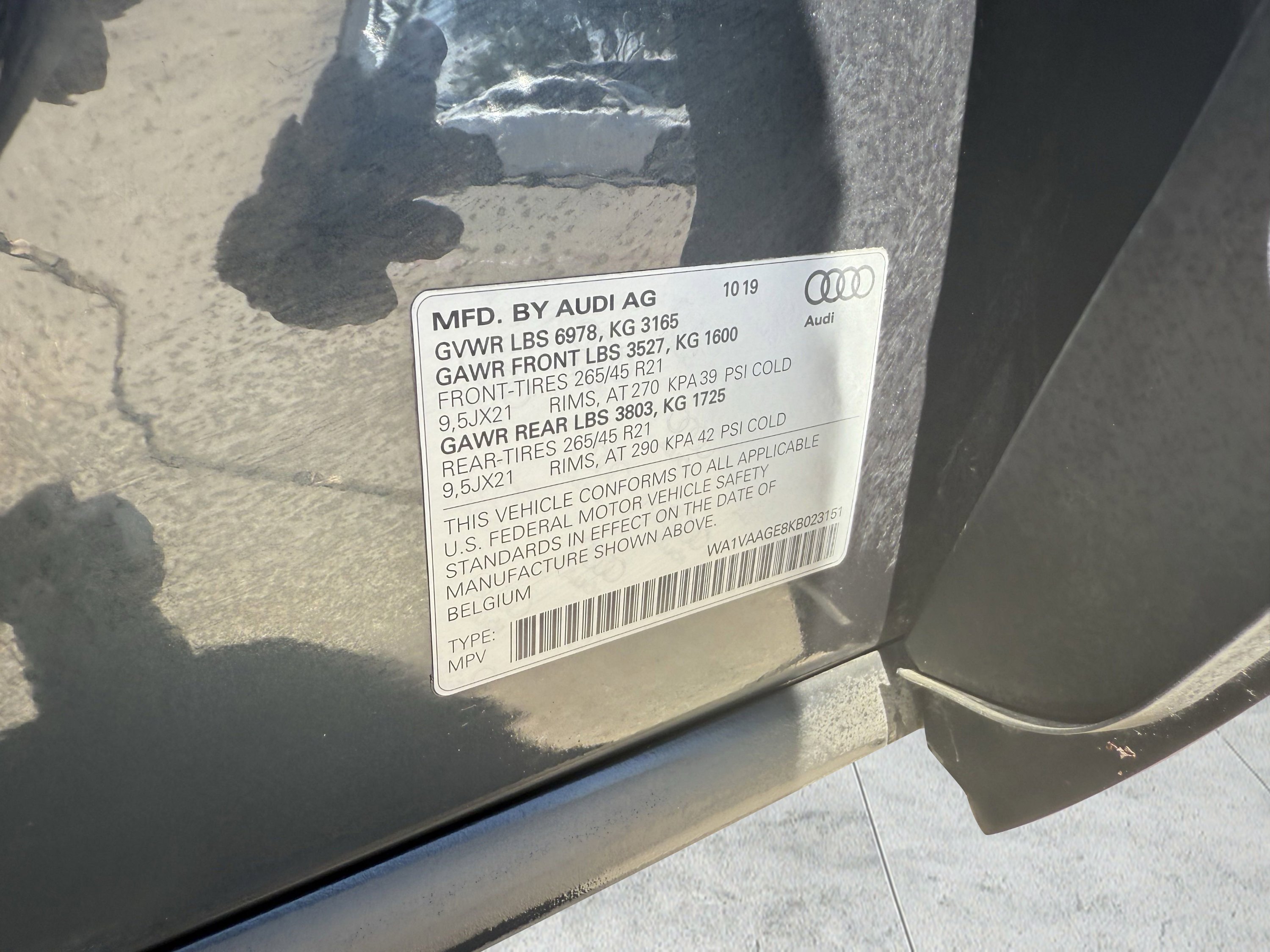 Used 2019 Audi e-tron Prestige w/ Prestige Package image 35