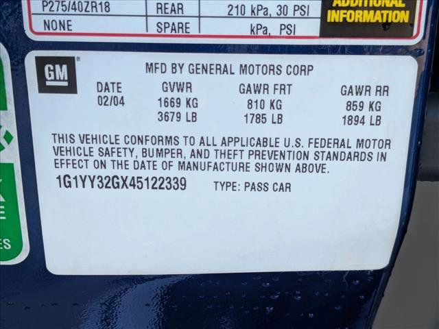 Used 2004 Chevrolet Corvette Convertible w/ Preferred Equipment Group image 20