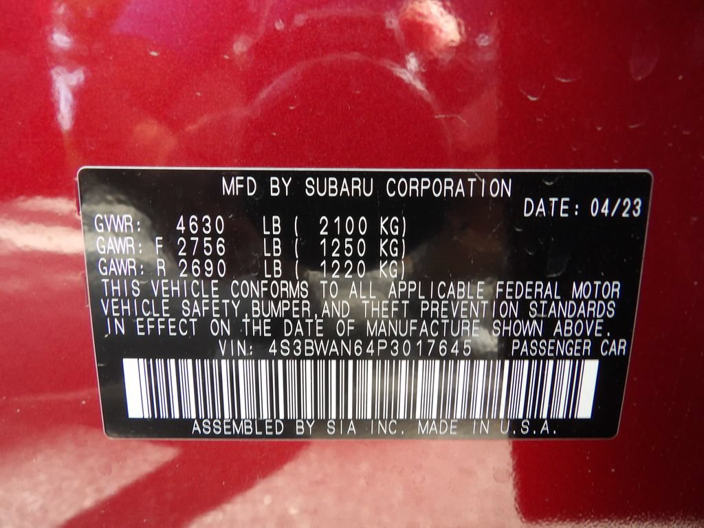 Used 2023 Subaru Legacy Limited AWD/4WD image 32