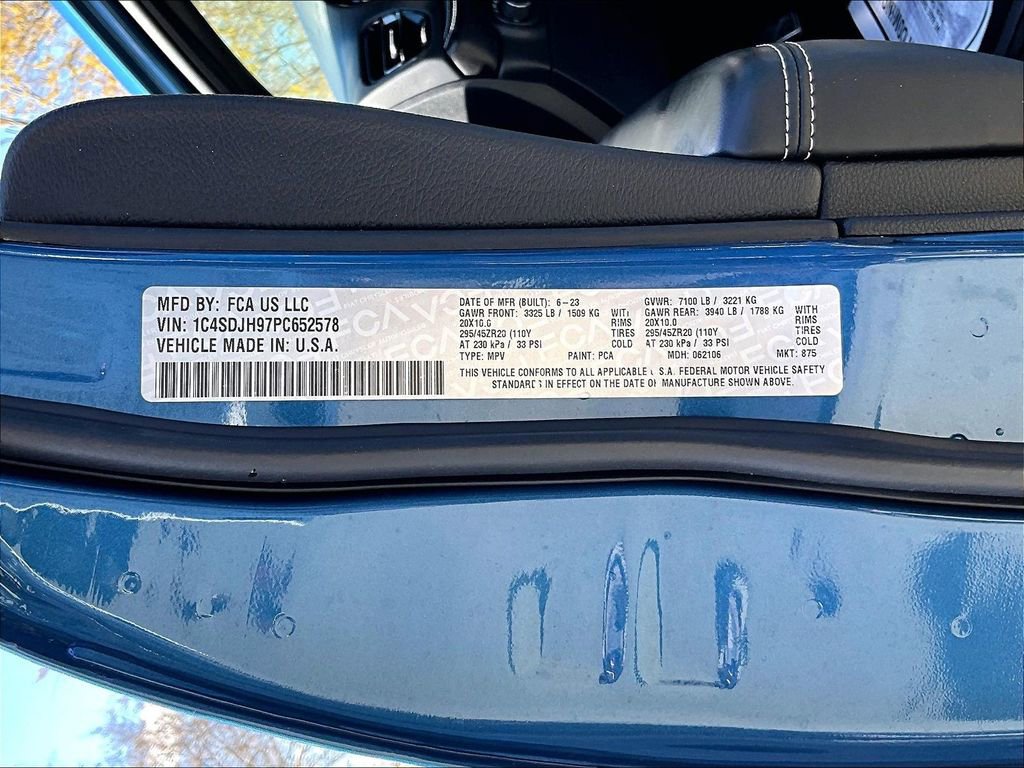 Used 2023 Dodge Durango SRT Hellcat w/ Black Package image 35